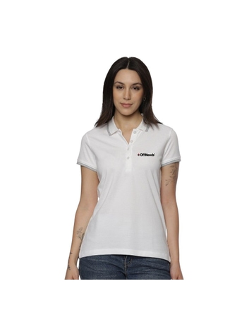 Allen Solly Polo T-shirt Women- White